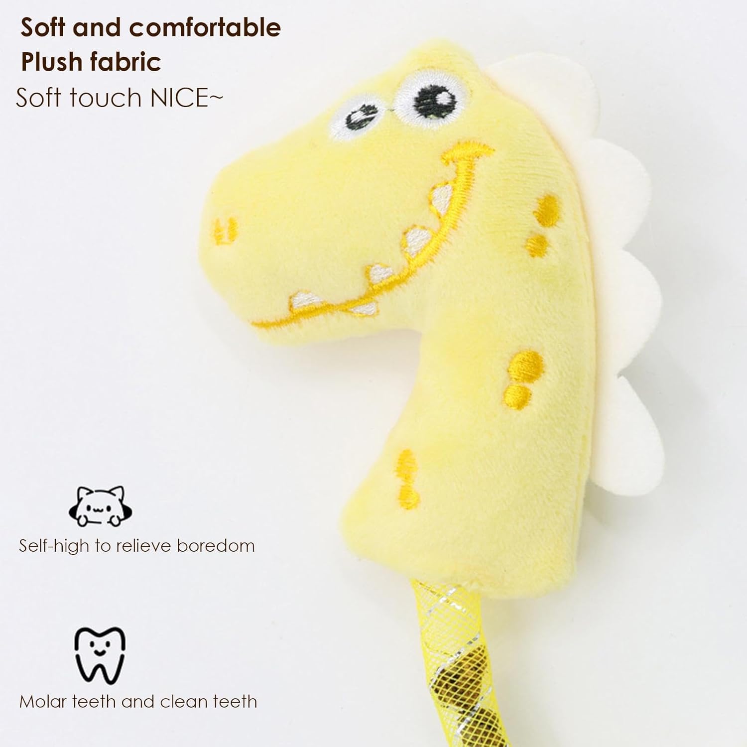 Catnip Rope Chew Teeth Cleaning Interactive Pet Toy