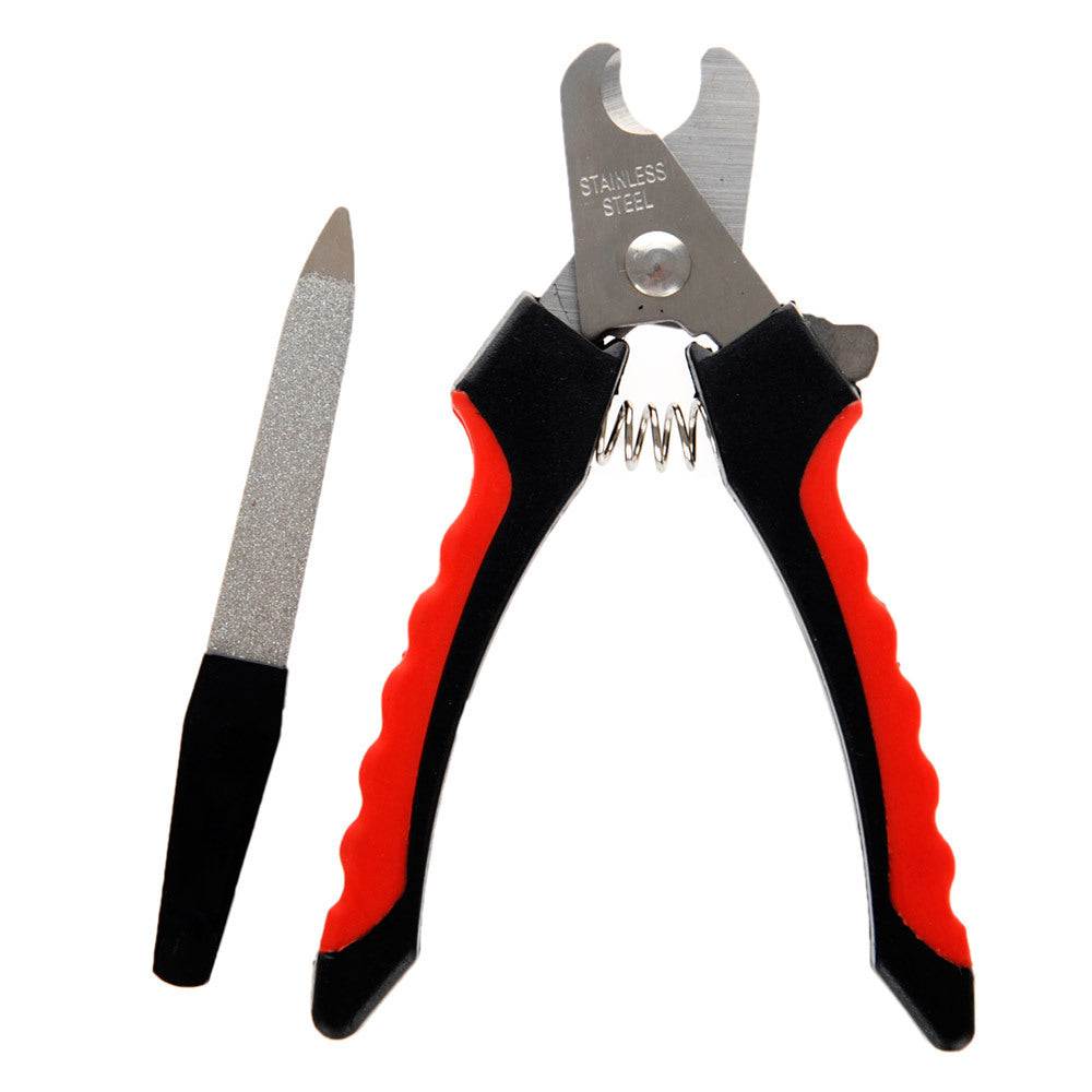 LED Pet Nail Clippers Scissors Safe Claw Trimming Tool