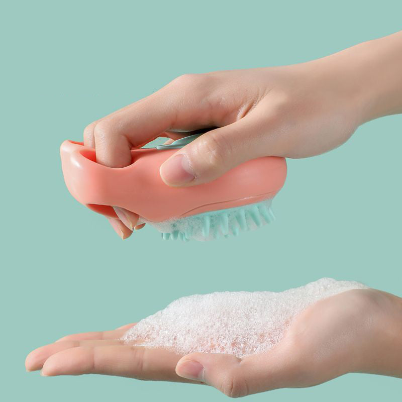 Claw Bath Massage Comb Grooming Pet Brush