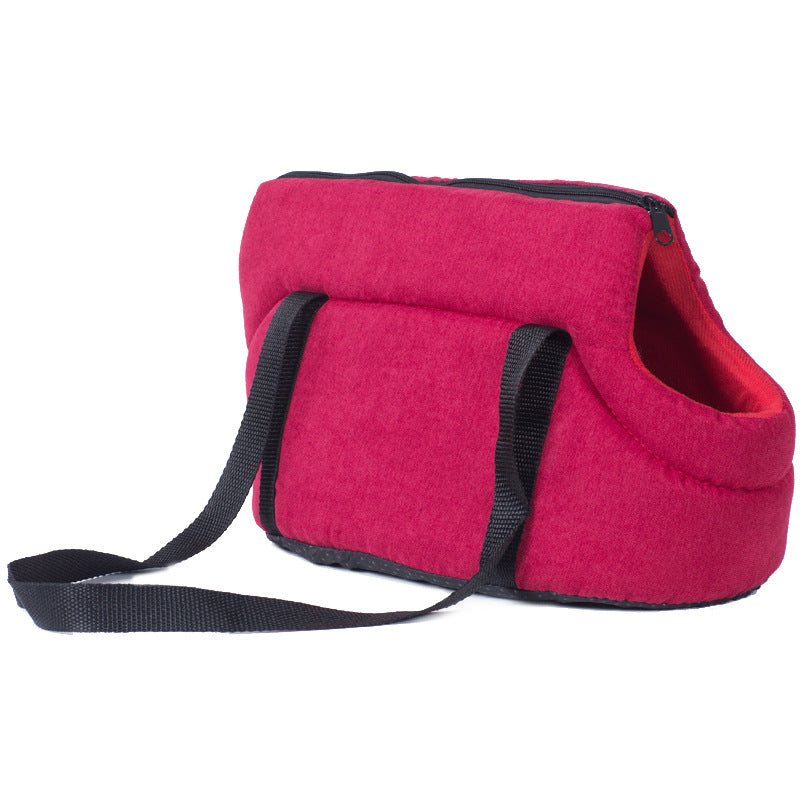 Pet Carrier Mesh Breathable Foldable Travel Bag