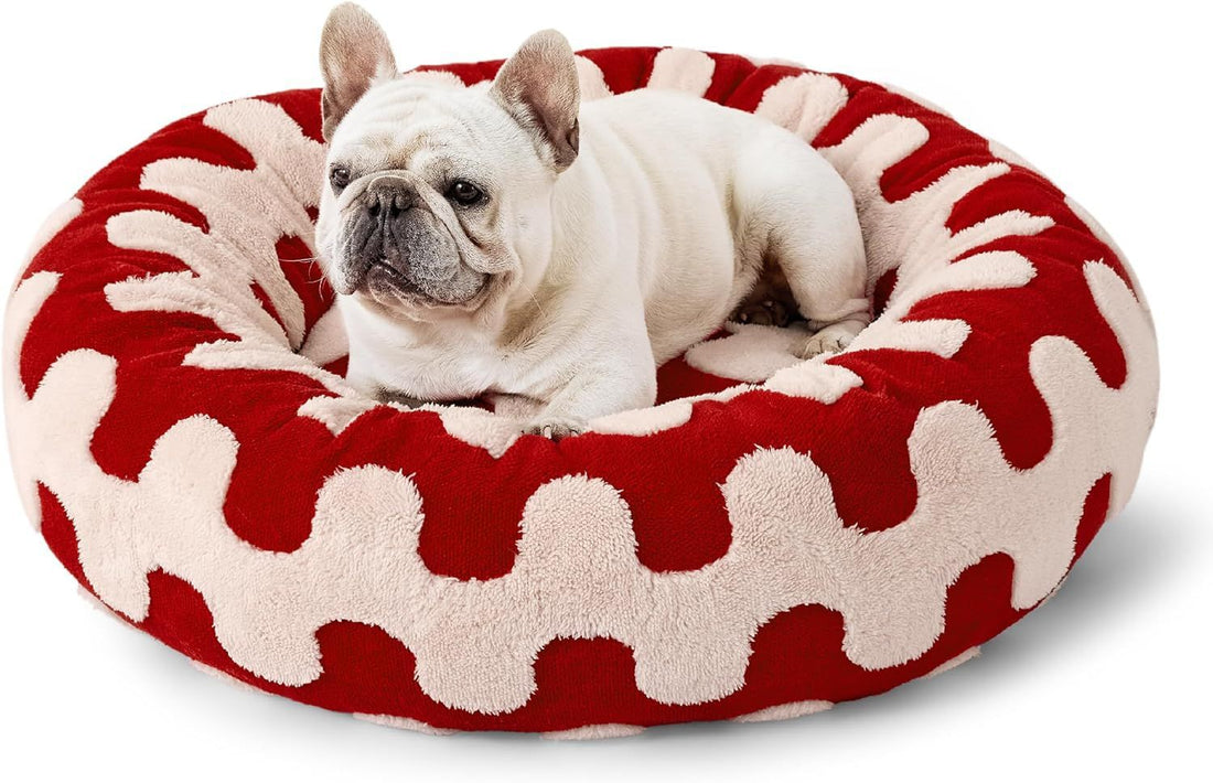 Round Four Seasons Universal Pet Bed Warm Comfort Nest