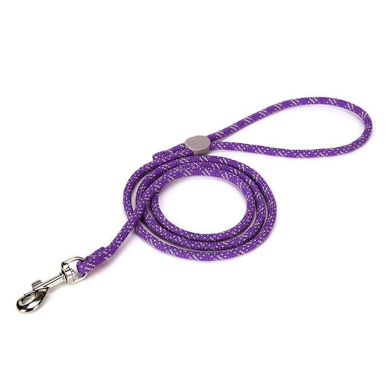 Colorful Adjustable Sliding Pet Leash Durable Comfortable Walking Lead