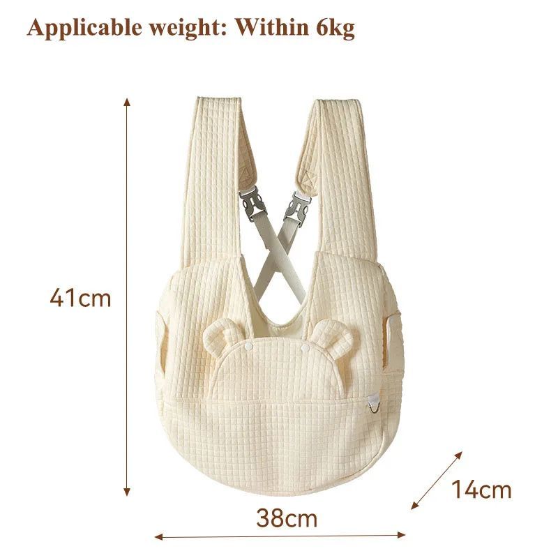 Pet Carrier Backpack Breathable Cross Travel Bag