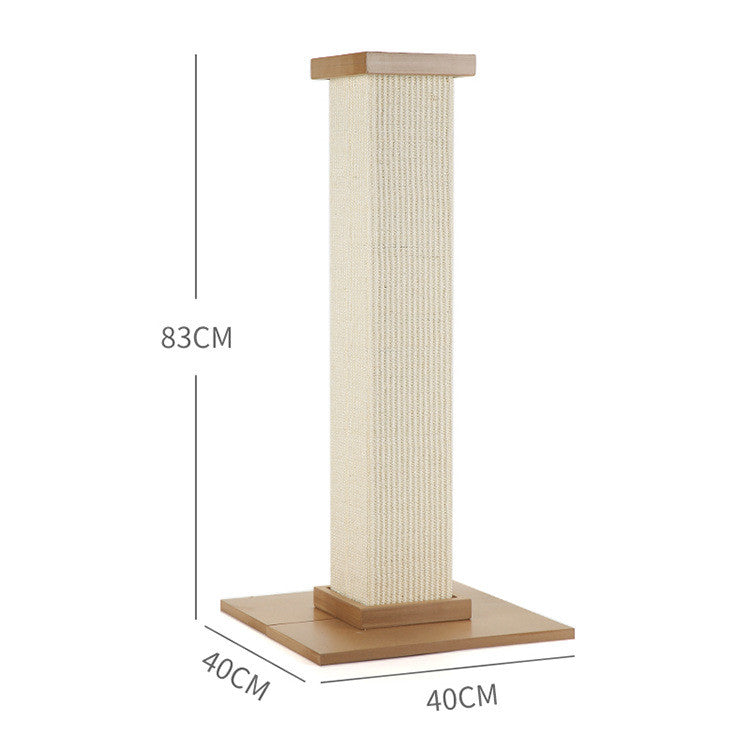 Sisal Roman Column Scratch Board Pet Toy