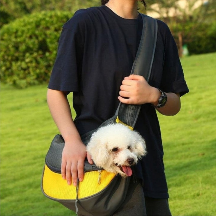 Pet Carrier Mesh Shoulder Travel Tote Sling Bag