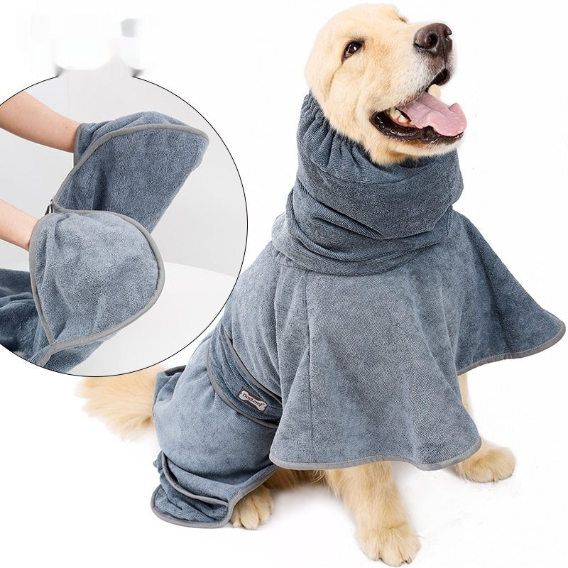 Super Absorbent Quick Drying Cotton Pet Bath Towel