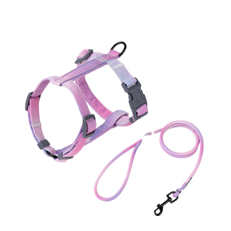Fashion Pet Leash Secure Anti Escape Durable Walking Lead