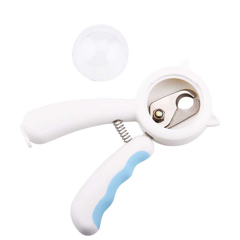 Splash Proof Pet Nail Scissors Safe Claw Trimming Tool