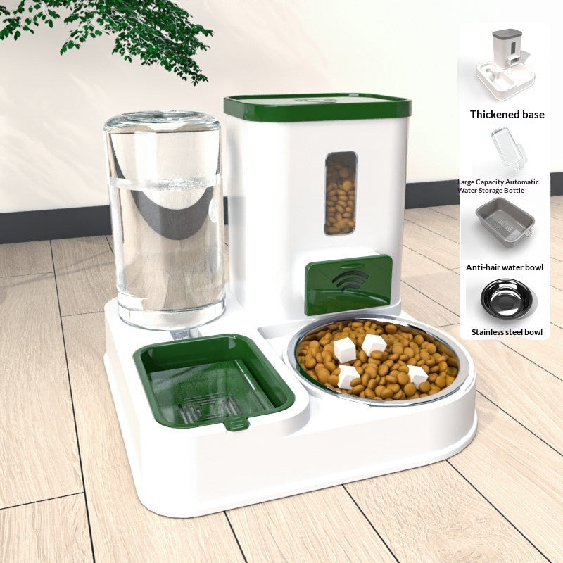 Pet Feeding And Drinking Station Bowl Set