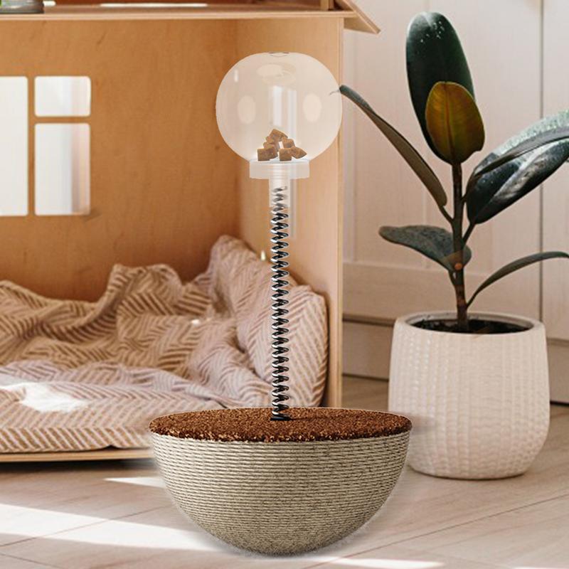 Interactive Balancing Food Dispensing Puzzle Pet Toy