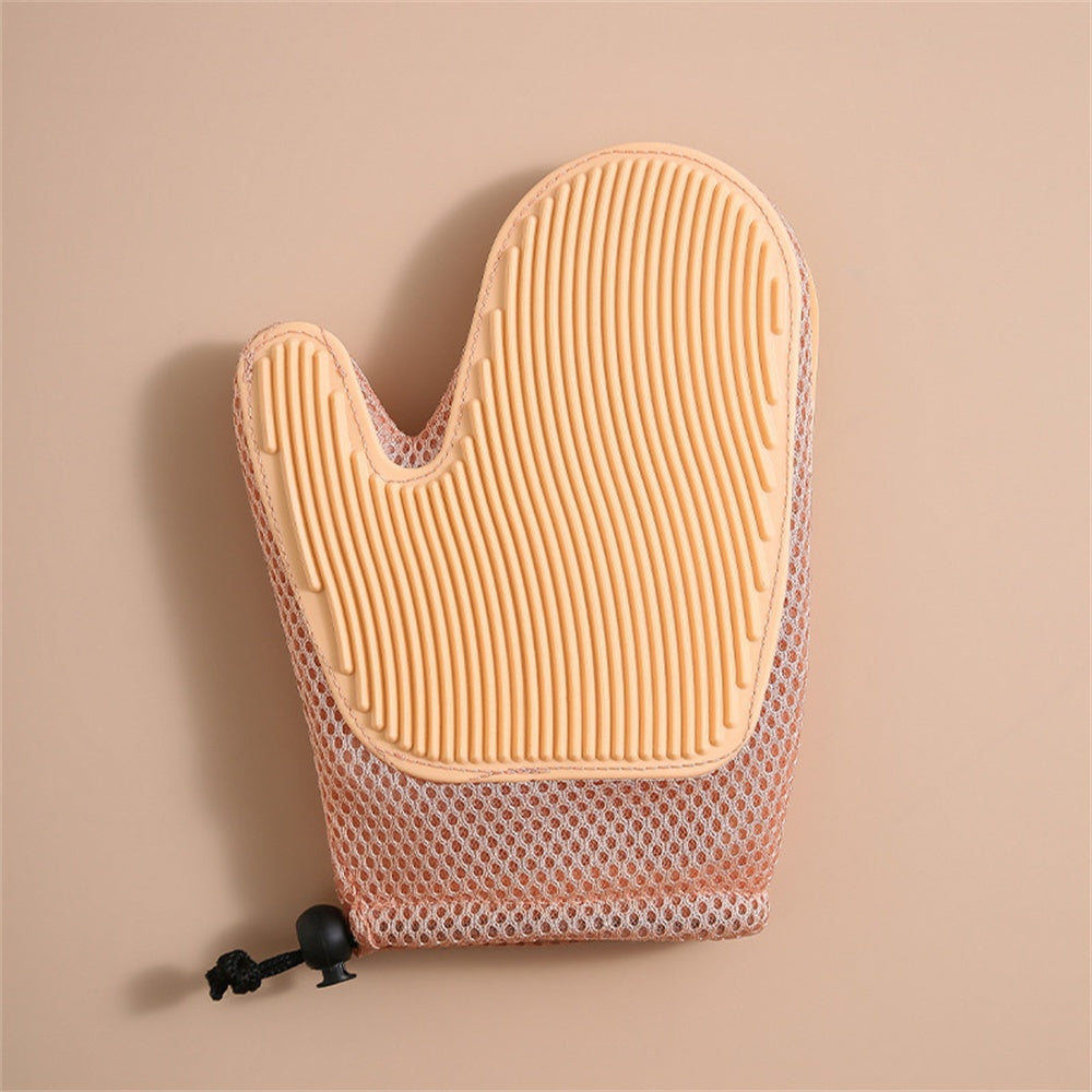 Pet Grooming Fur Removal Glove Shedding Brush Cleaning Mitt