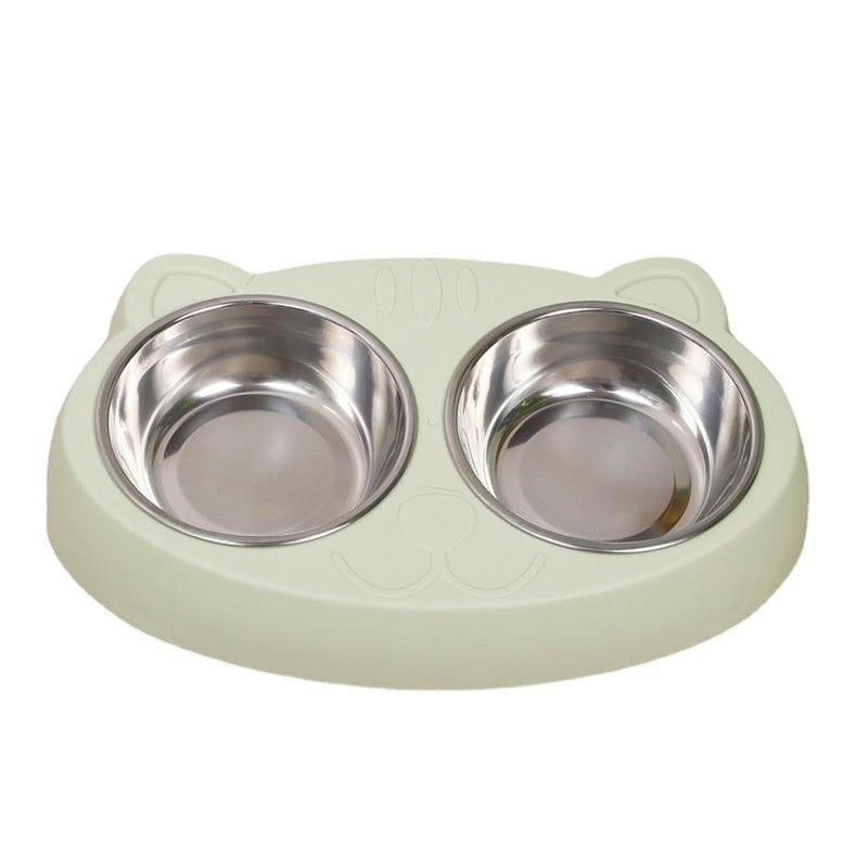 Pet Feeding And Drinking Bowl Set Food And Water Dish