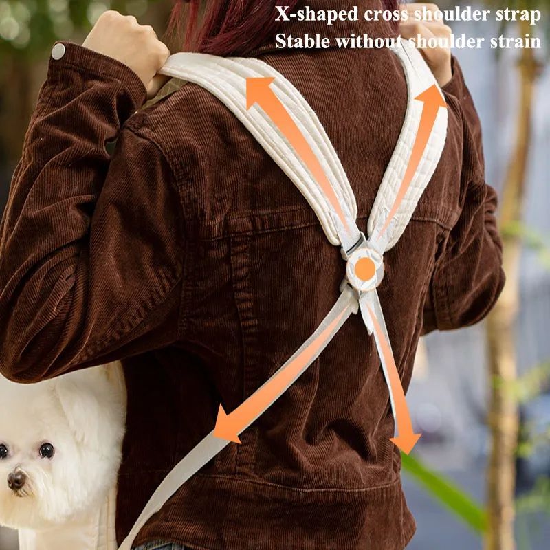 Pet Carrier Backpack Breathable Cross Travel Bag