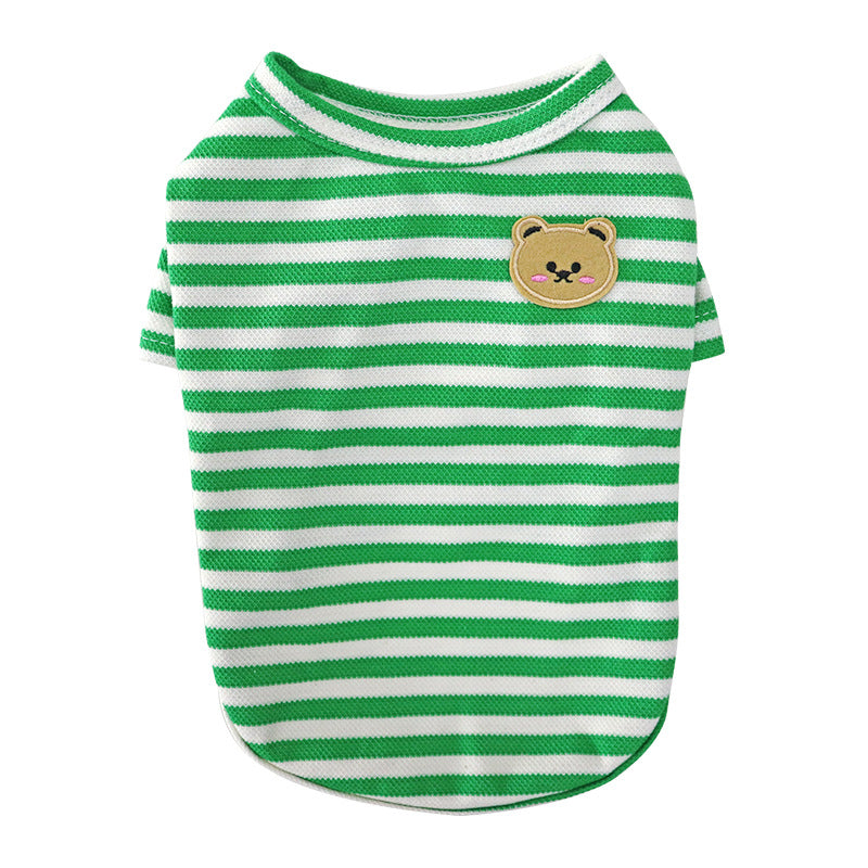 Breathable Summer Pet T Shirt Lightweight Cooling Wear