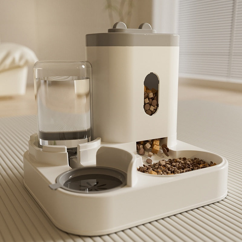 Automatic Pet Feeder Water Bowl Food And Drink Station