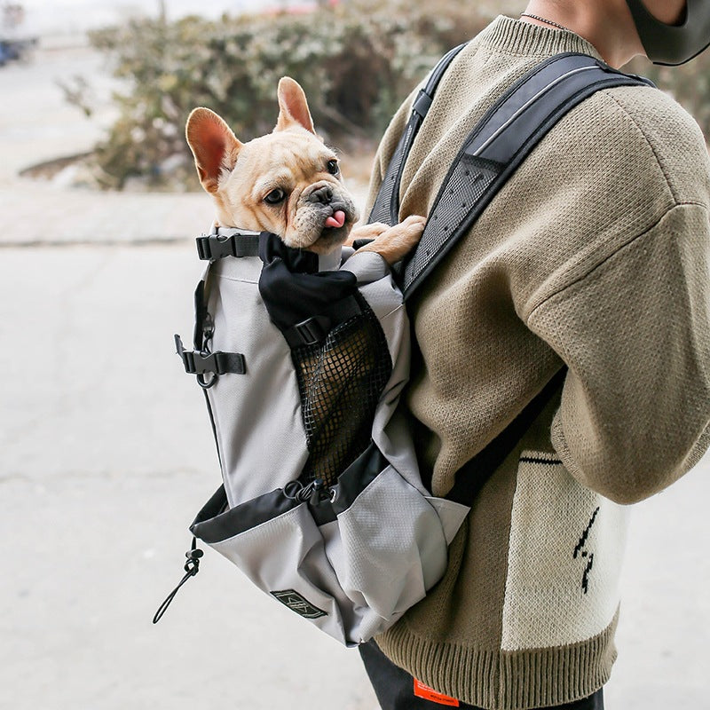 Pet Carrier Backpack Double Shoulder Travel Bag