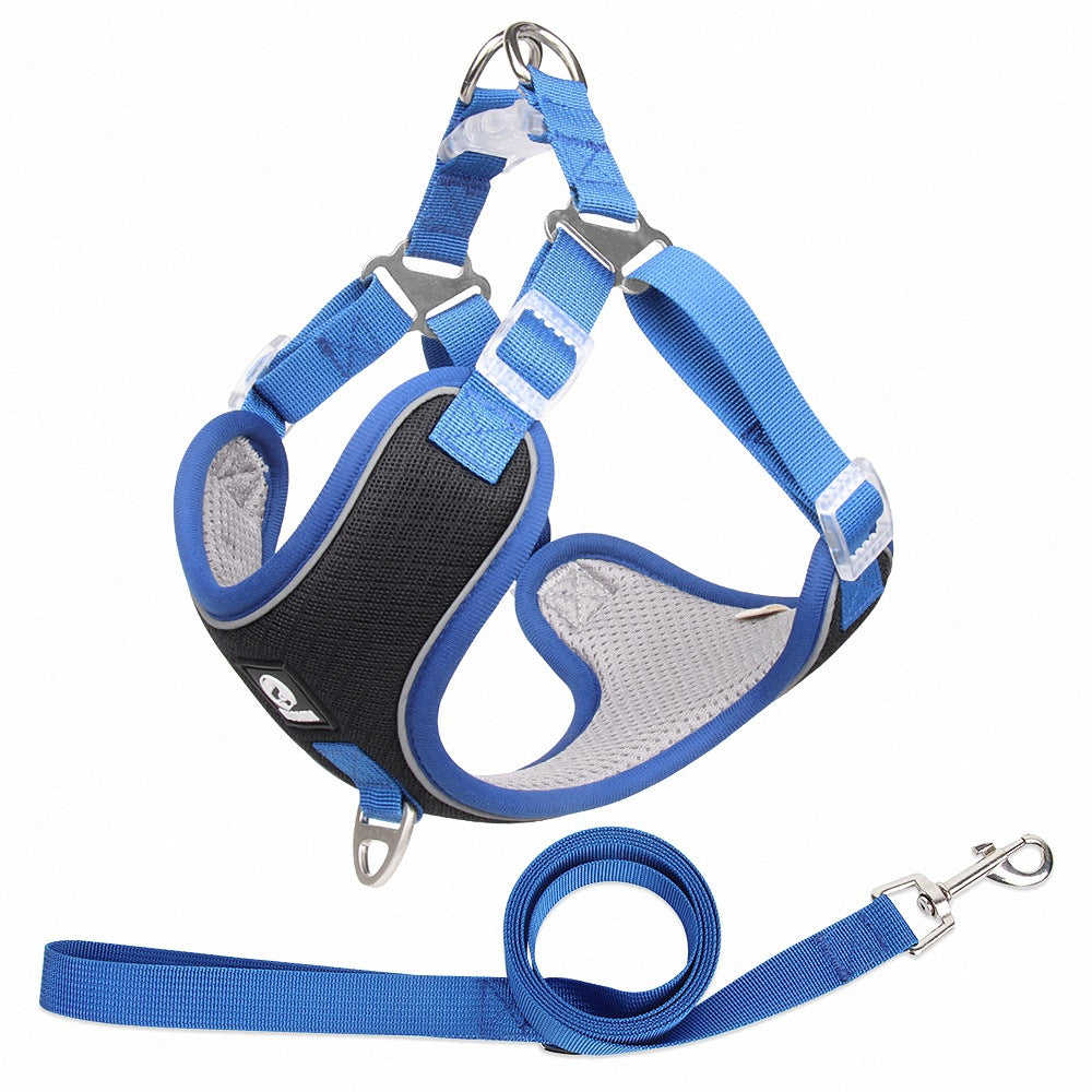 Adjustable Breathable Pet Harness Leash