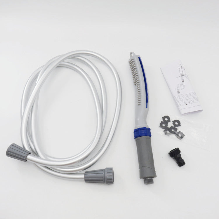Water Hose Bath Shower Grooming Pet Brush