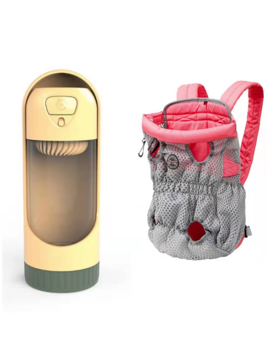 Pet Carrier Backpack Mesh Breathable Travel Bag