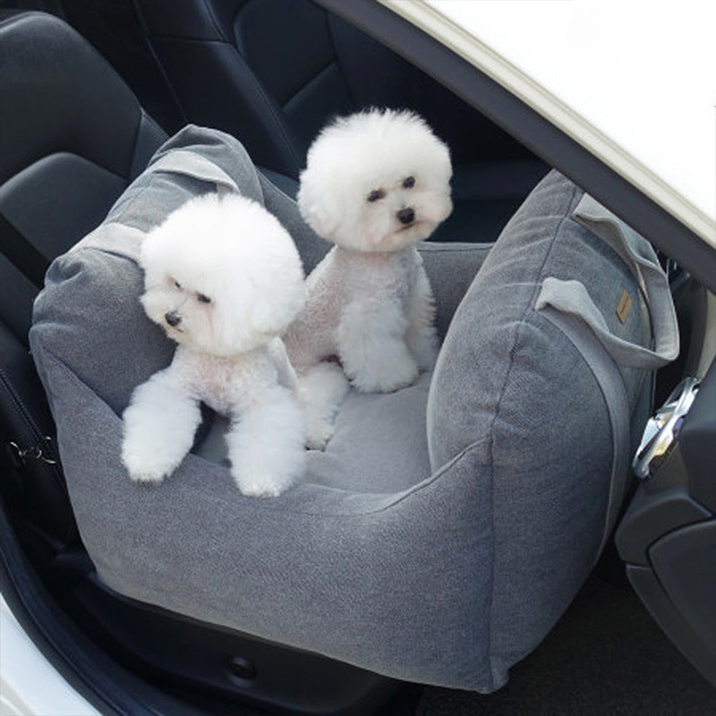 Pet Waterproof Car Seat Carrier Travel Basket Breathable Bag