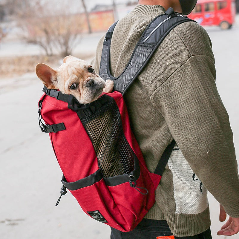 Pet Carrier Backpack Double Shoulder Travel Bag