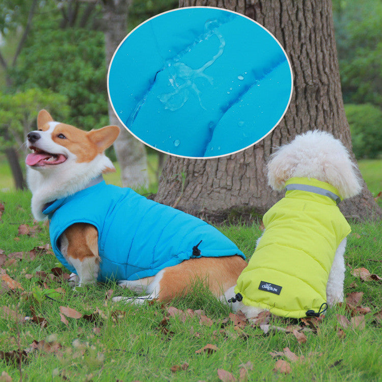 Thickened Waterproof Reflective Outdoor Pet Jacket