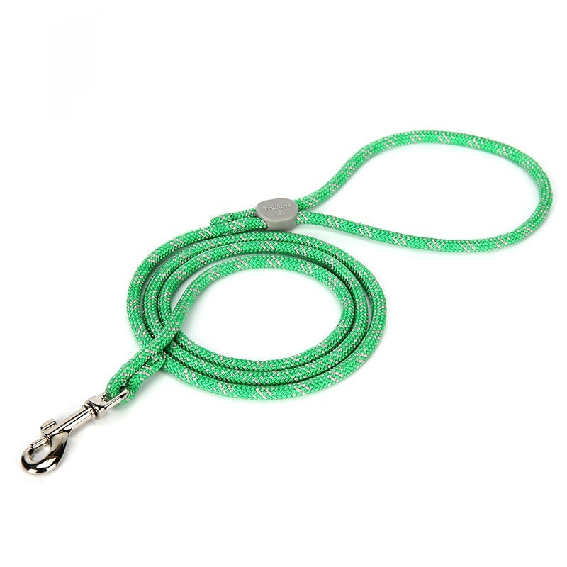 Colorful Adjustable Sliding Pet Leash Durable Comfortable Walking Lead
