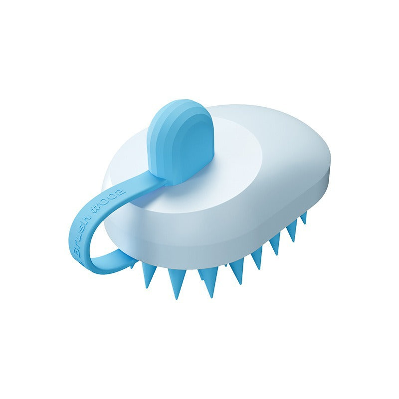 Soft Gel Shampoo Massage Bath Pet Brush