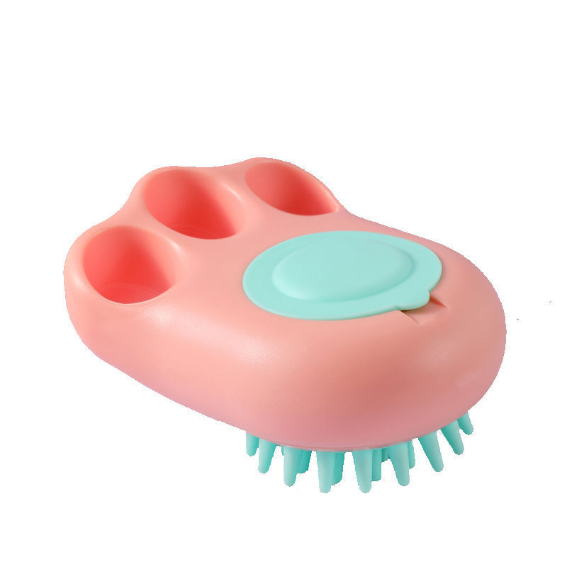 Claw Bath Massage Comb Grooming Pet Brush