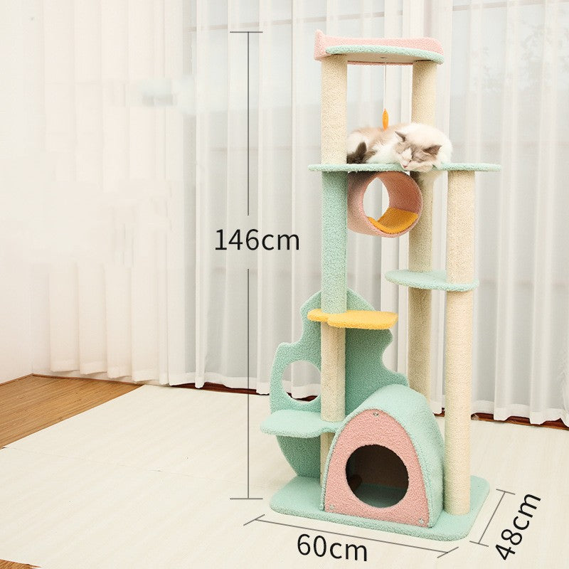Large Scratch Post Life Supply Interactive Pet Toy