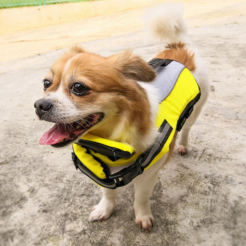 Reflective Nylon Pet Life Jacket Airbag Safety Vest