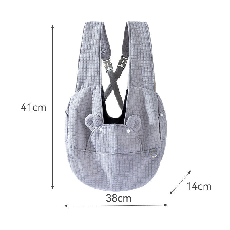 Pet Carrier Backpack Breathable Cross Travel Bag