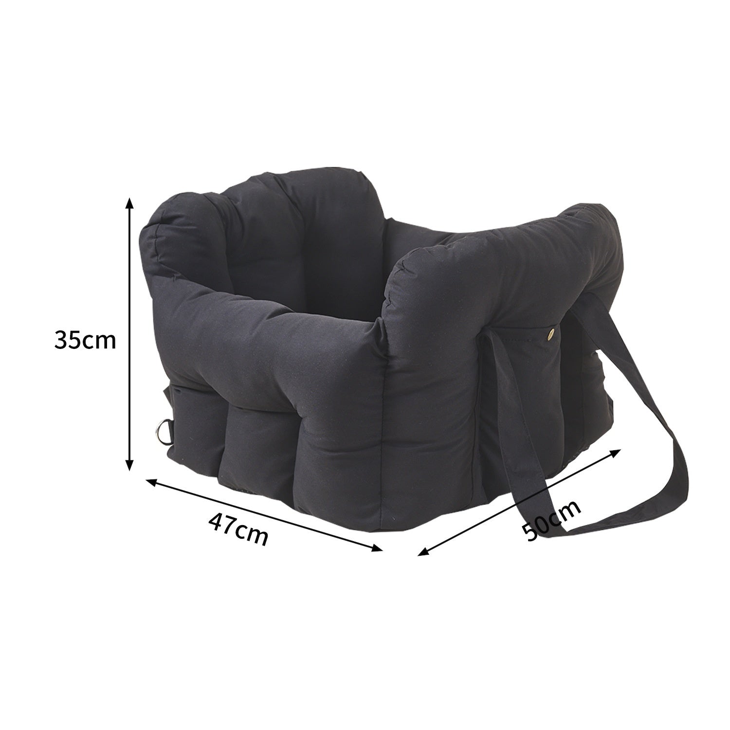 Pet Car Safety Seat Carrier Front Travel Bag