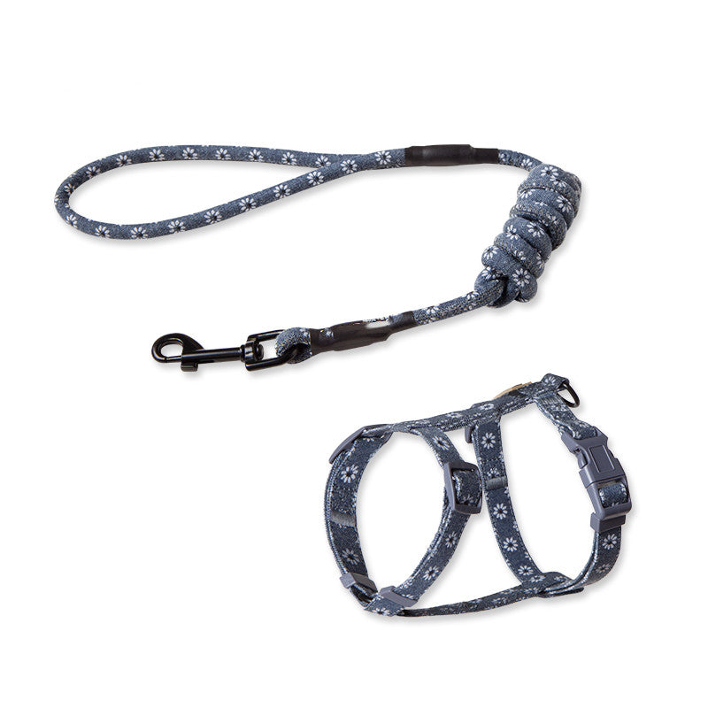 Fashion Pet Leash Secure Anti Escape Durable Walking Lead