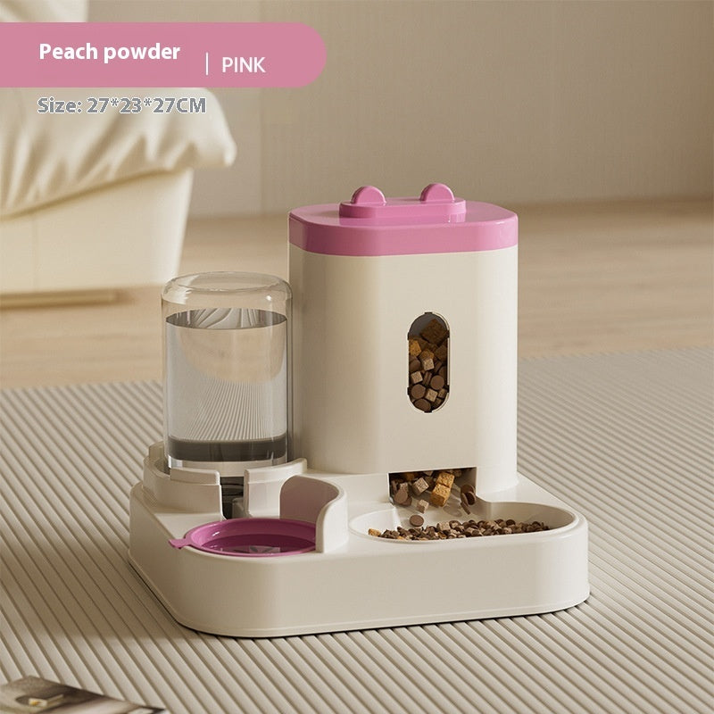 Automatic Pet Feeder Water Bowl Food And Drink Station