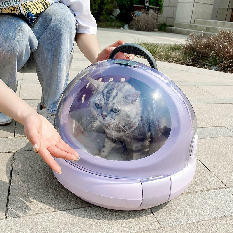 Pet Carrier Capsule Panoramic View Cushion Bag