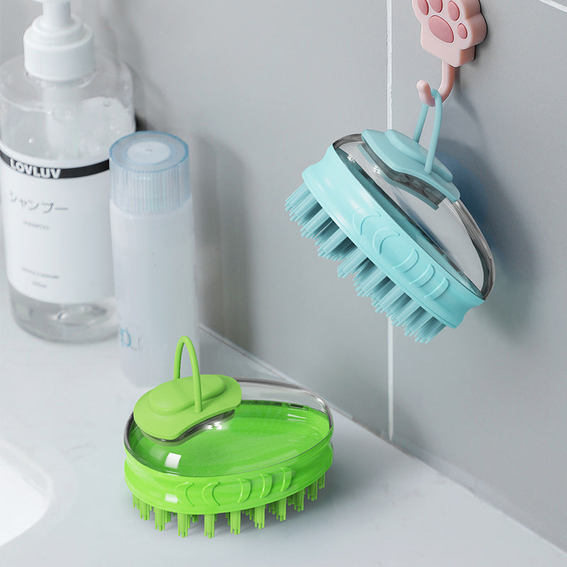 Bath Massage Grooming Pet Brush