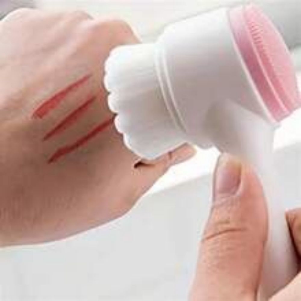 Easy Clean Nylon Pet Paw Brush Gentle Grooming Massage Tool