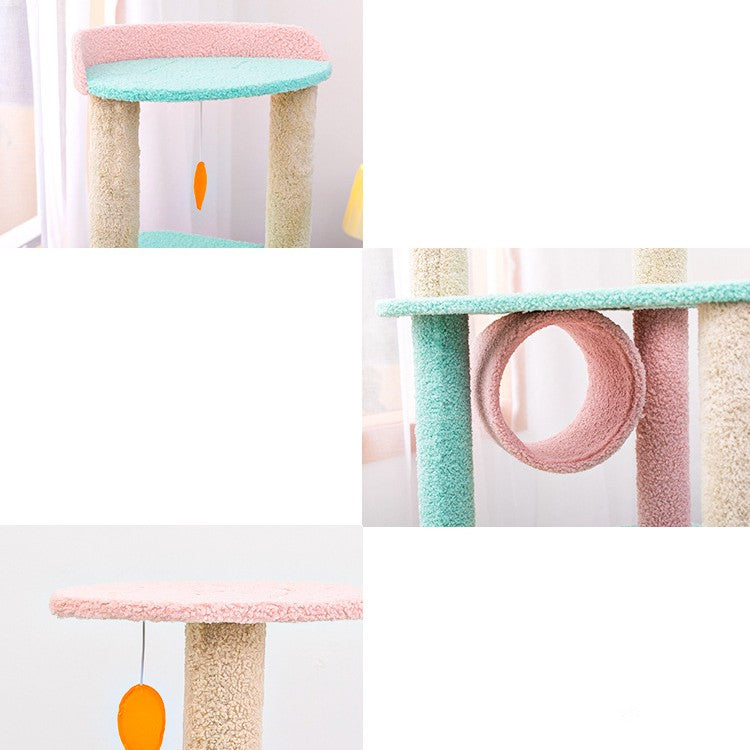 Large Scratch Post Life Supply Interactive Pet Toy