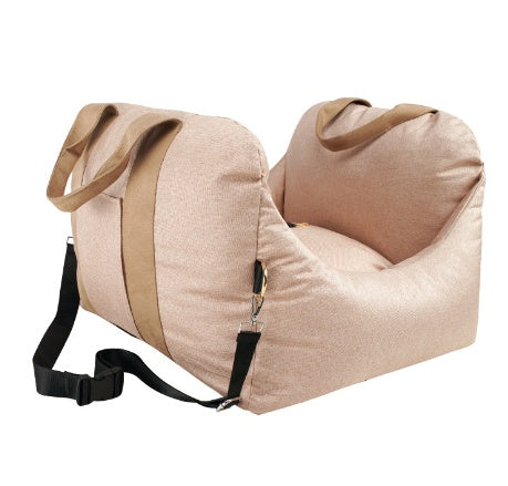 Pet Waterproof Car Seat Carrier Travel Basket Breathable Bag