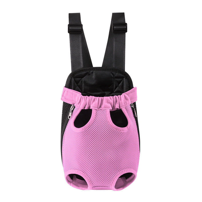 Pet Carrier Backpack Breathable Adjustable Travel Hiking Bag