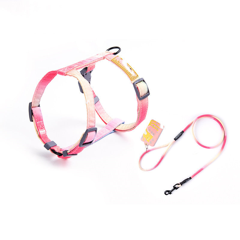Fashion Pet Leash Secure Anti Escape Durable Walking Lead