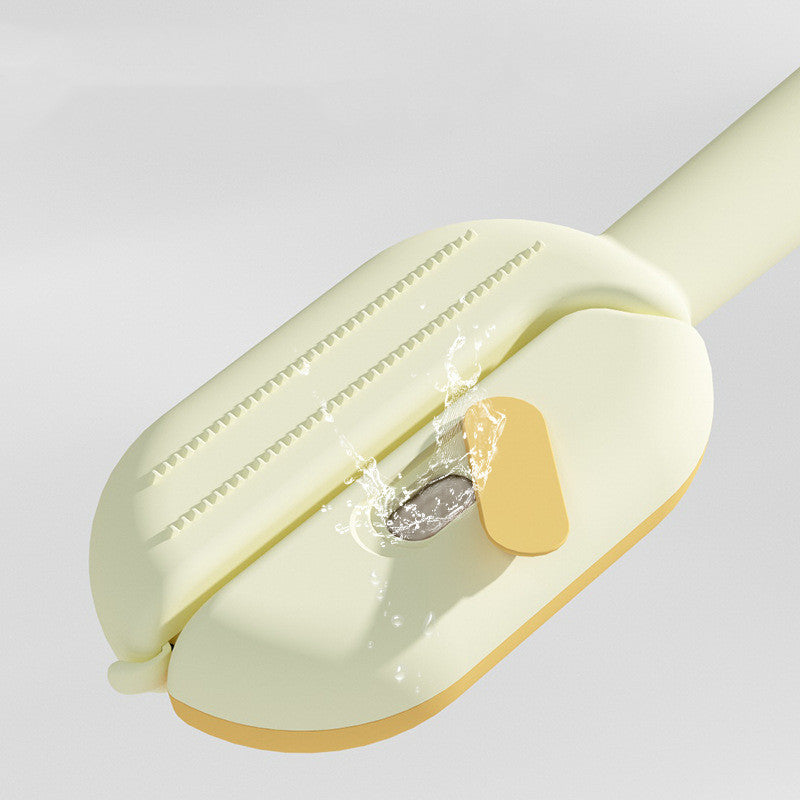 Pet Grooming Comb With Water Tank Hair Removal Cleaning Brush
