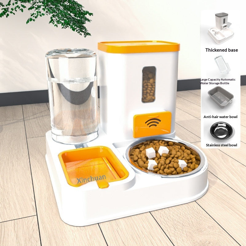 Pet Feeding And Drinking Station Bowl Set