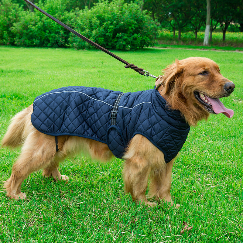 Adjustable Warm Pet Cotton Jacket Cozy Winter Wear