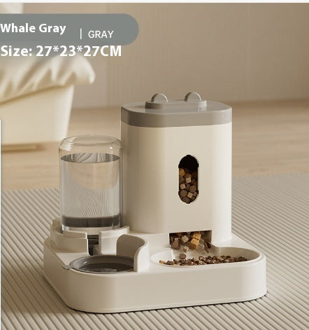 Automatic Pet Feeder Water Bowl Food And Drink Station