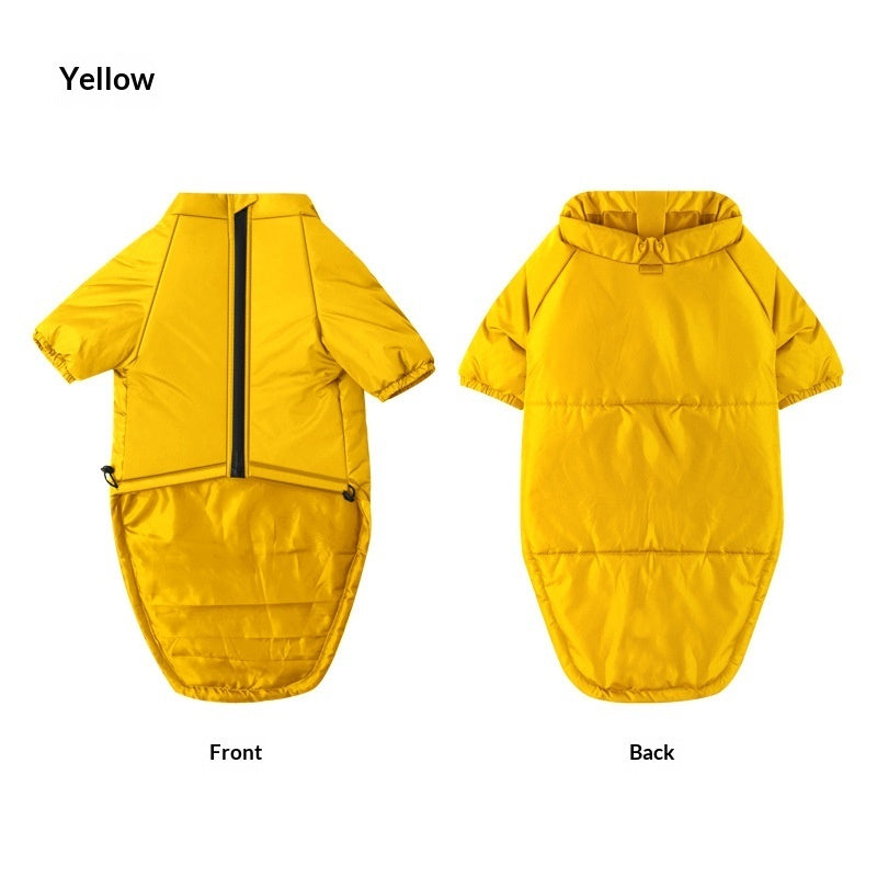 Cotton Pet Jacket Two-Leg Design Comfortable Wear