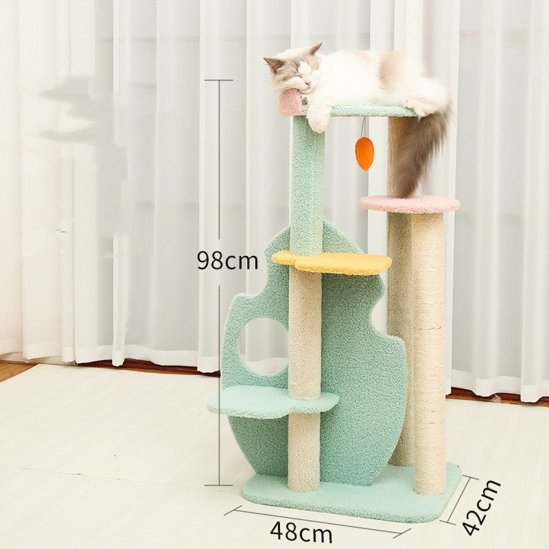 Large Scratch Post Life Supply Interactive Pet Toy