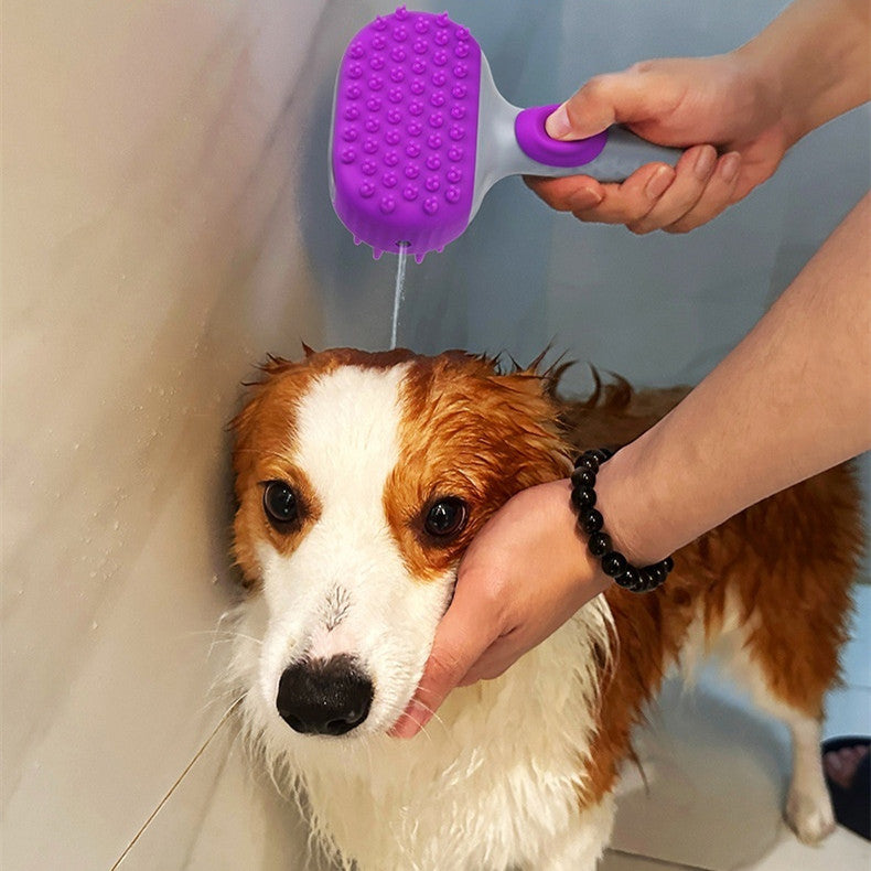 Bath Shower Hair Cleaning Grooming Pet Brush