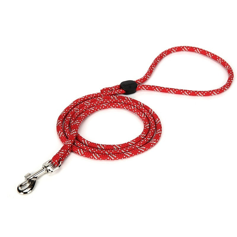 Colorful Adjustable Sliding Pet Leash Durable Comfortable Walking Lead